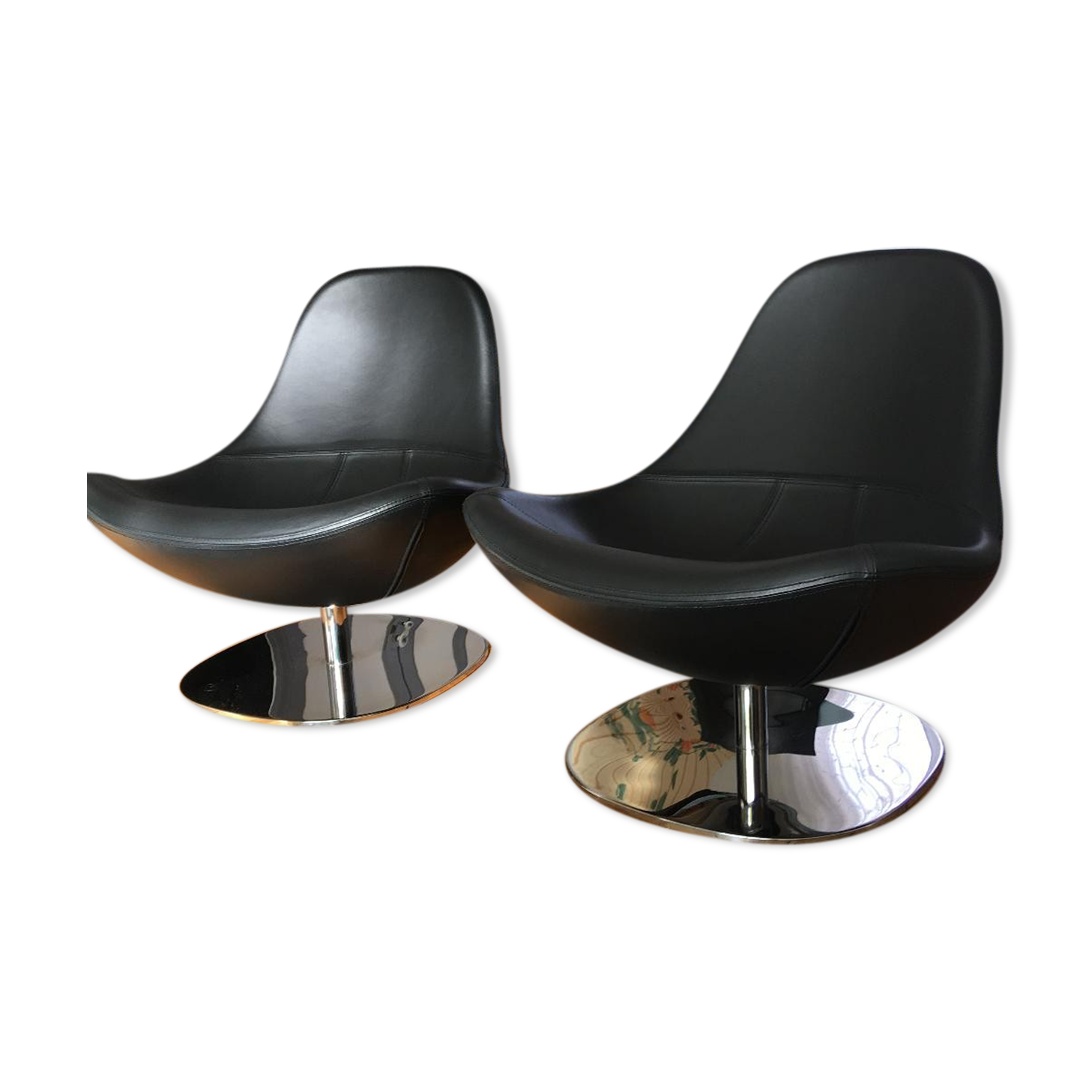 Carl Öjerstam Egg Tirup chairs for IKEA Selency