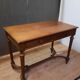 Flat walnut burreau louis XVI style