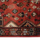 Vintage Persian Qashqai Handmade Wool Shiraz Rug- 119x243cm