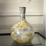 Alexandre Kostanda - Vase Boule - Grès - 18,5 cm - Vallauris