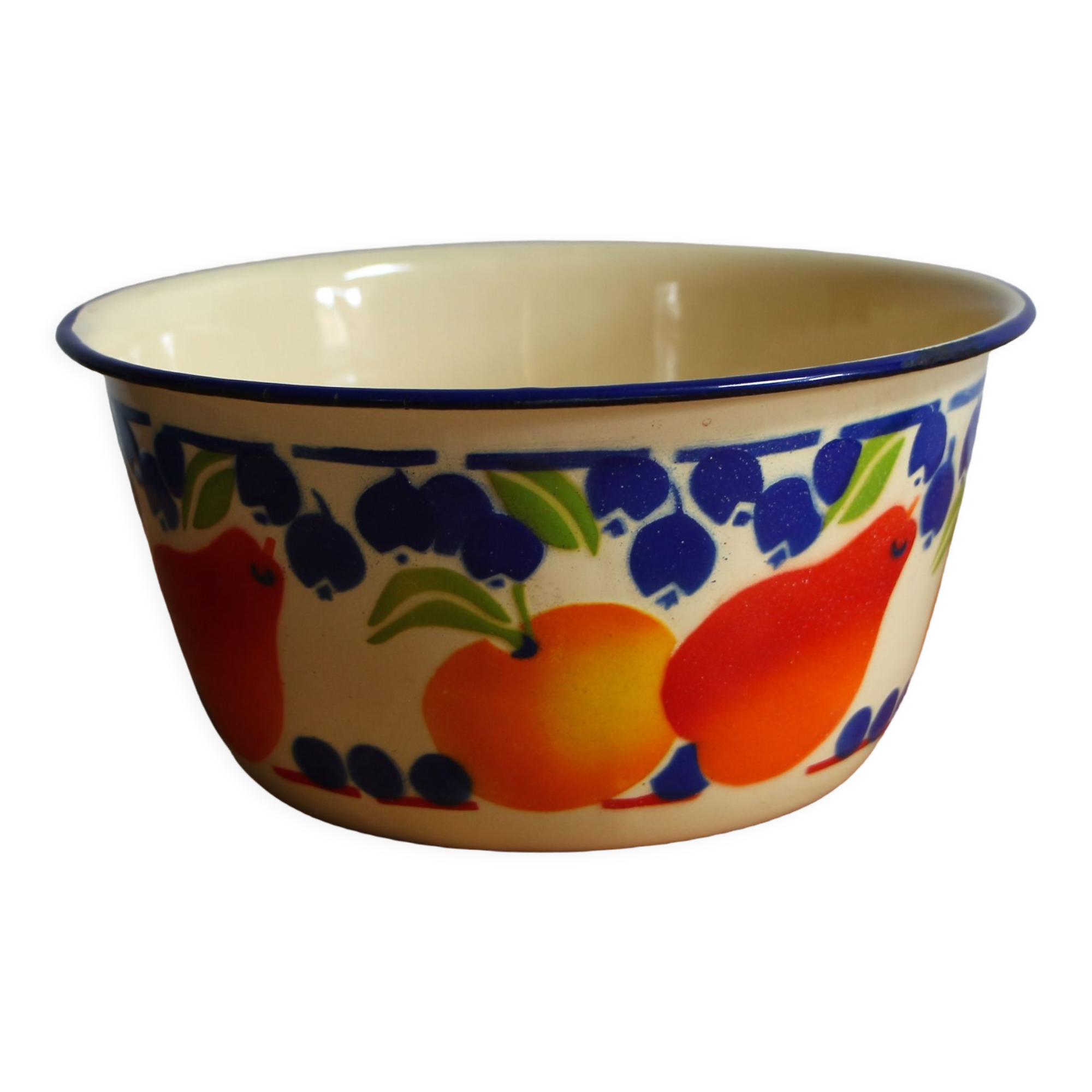 Enamel salad bowl