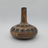 Long-necked ceramic vase