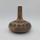 Long-necked ceramic vase