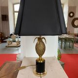 Lampe ananas « Hollywood Regency »