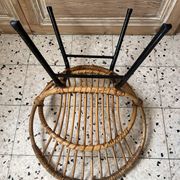 Fauteuil en rotin enfant