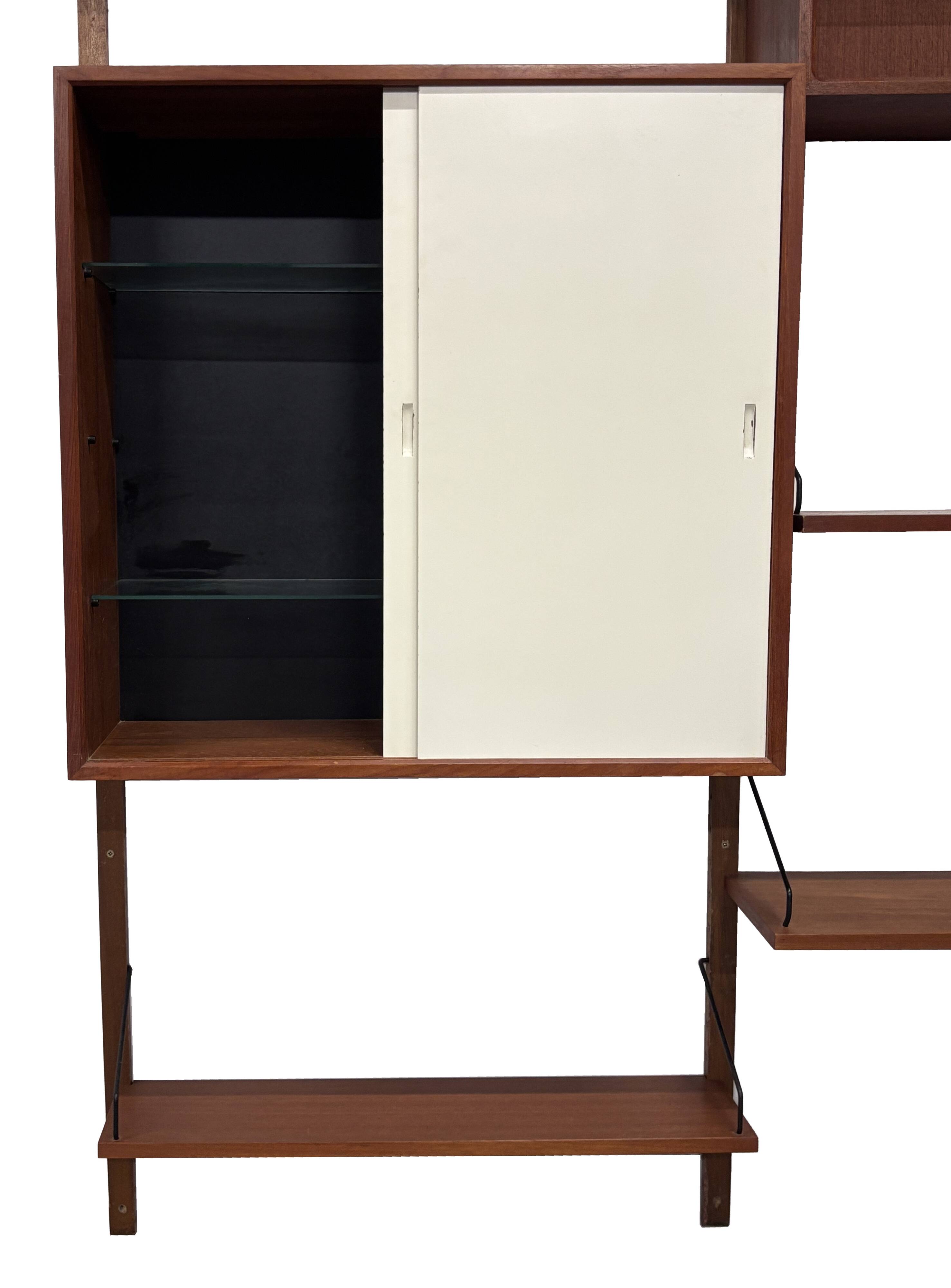 Vintage Poul Cadovius Royal System wall system wall unit