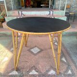 Rattan dining table circa 1960