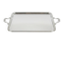 Christofle, large silver-plated serving platter with shell motif.