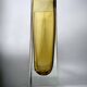Yellow Sommerso vase, Murano glass, Italy, 1970