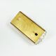 Mid Century Scandinavian Glass & Brass Wall Light by Carl Fagerlund, 1960s
