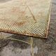Wrought iron garden table full old garden furniture