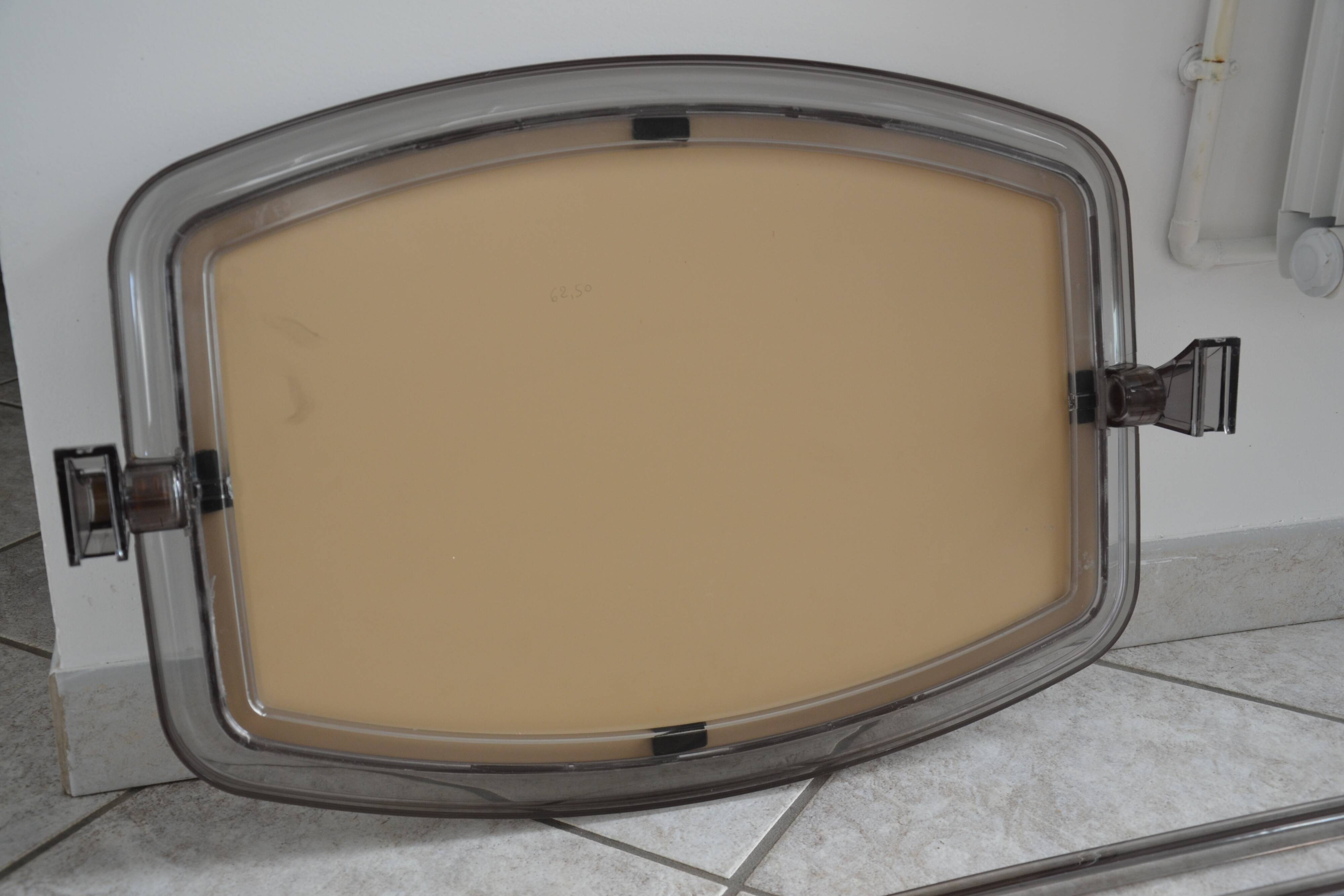 Miroir pivotant Grosfillex, années 60-70