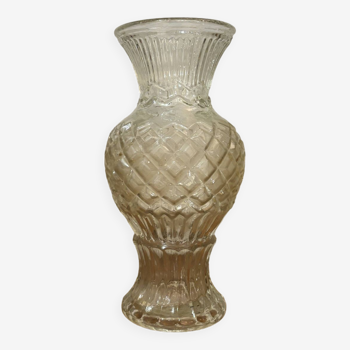 60s glass vase