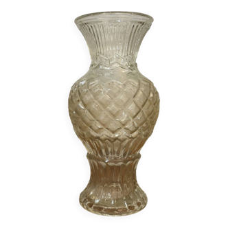 Vase en verre années 60