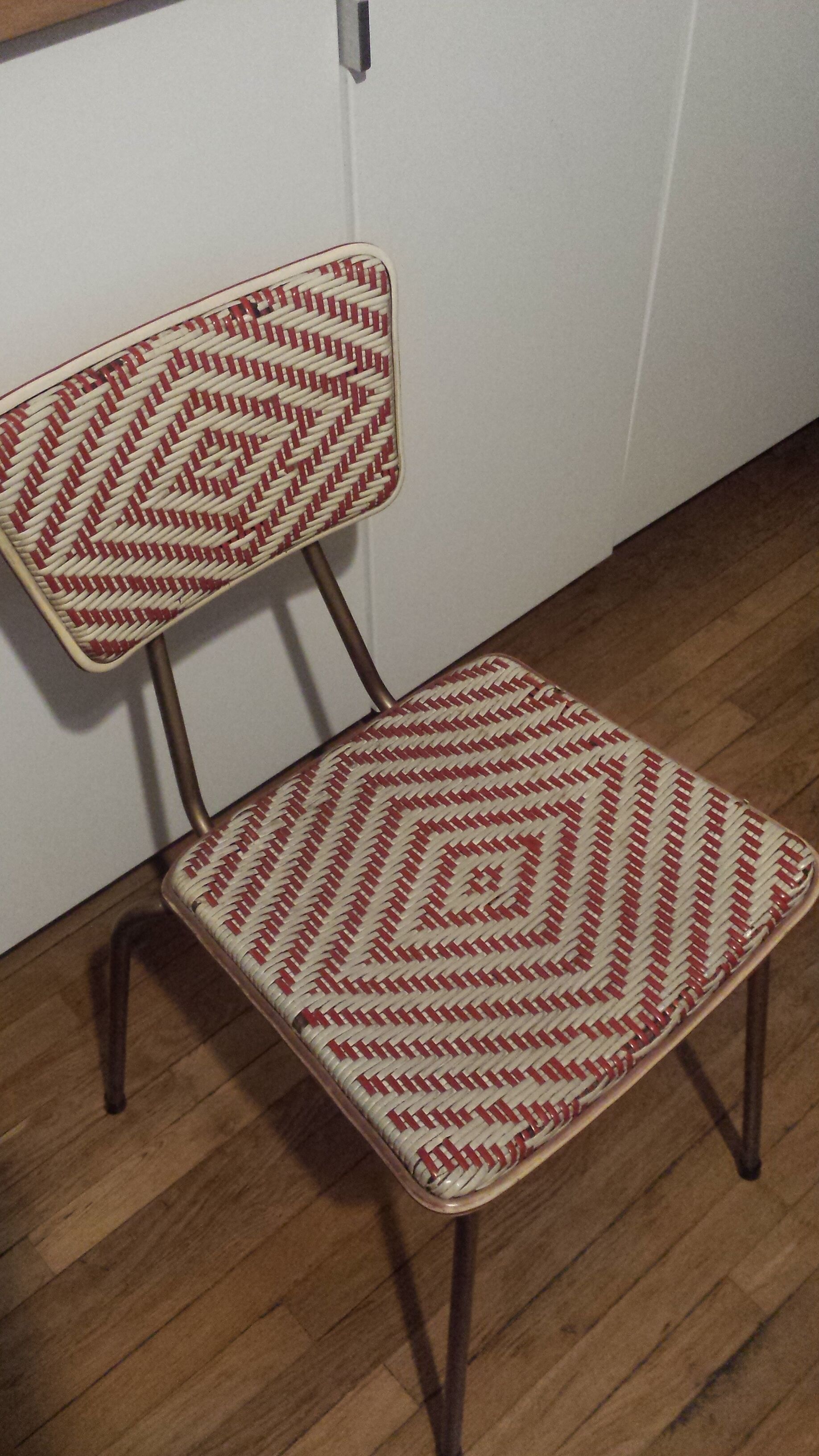 Braided chair type bistro