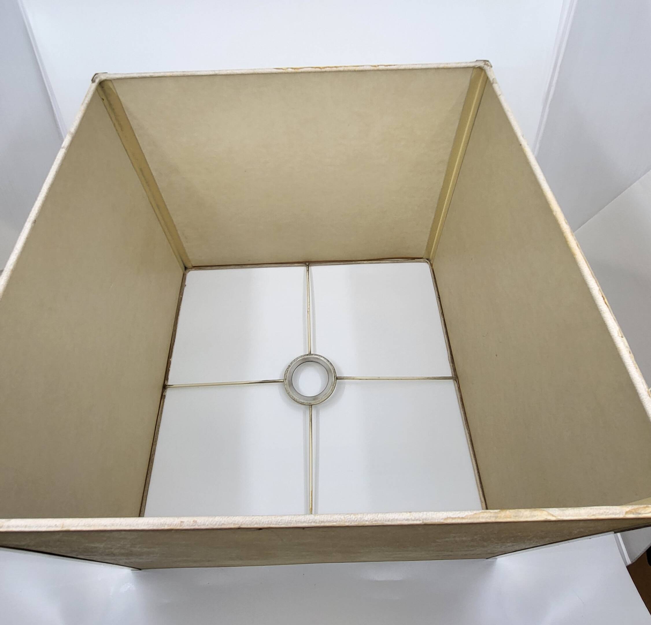 Executive table lamp, black and gold, Italian design 1970