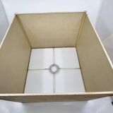 Executive table lamp, black and gold, Italian design 1970