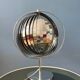 Lampe de table uplighter « Cup » en métal, couleur argent