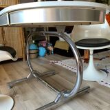 Formica table and chrome