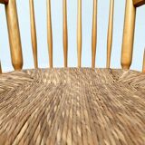 Mid-Century rocking chair model WK-S 7 in beech by Arno Lambrecht for Wk Möbel, 1950s.