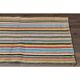 1970s vintage Turkish Oushak handmade wool cotton orange runner rug 79x237