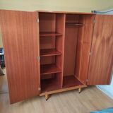 Scandinavian two-door wardrobe