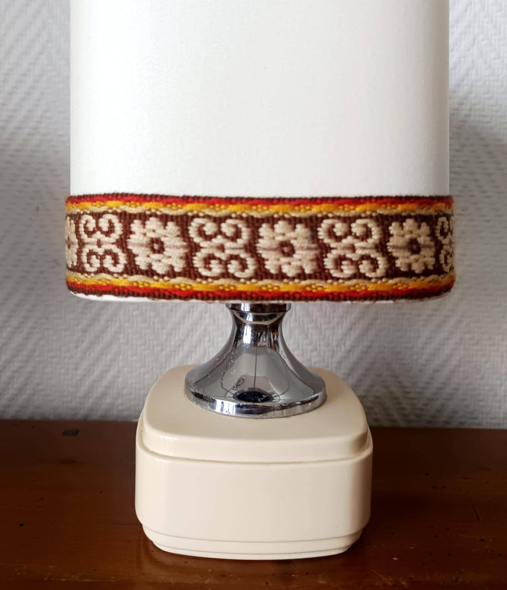 Pair of vintage 1970s lamps