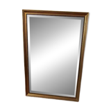 19th century mirror, beveled, pure juice