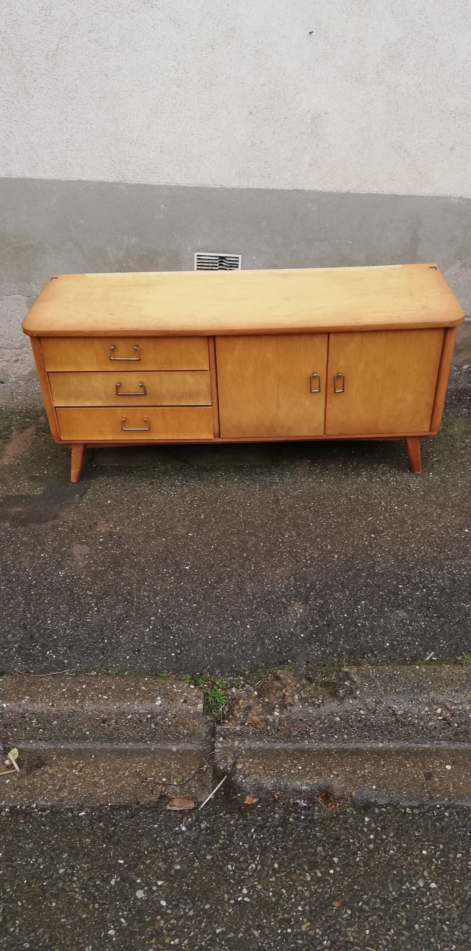Enfilade vintage 3 tiroirs 2 portes