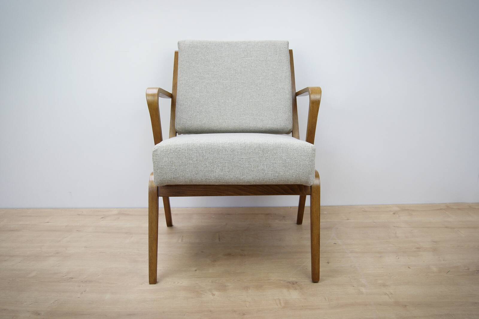 Armchairs by Selman Selmanagic for VEB Deutsche Werkstätten Hellerau, 1950s, Set of 2