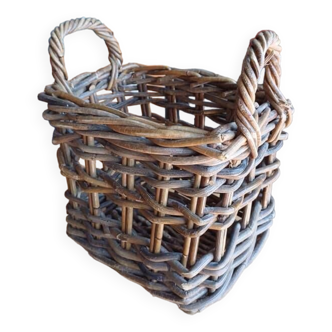 Vintage wicker basket