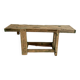 Établi console en bois massif