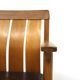 Set de 2 tables de fauteuils en cuir et en chêne, Ferdinand Lundqvist, Suède, 1960