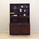 Mahogany bookcase, Danish design, 1970s, manufacture: Omann Jun