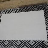 Pine table, white top