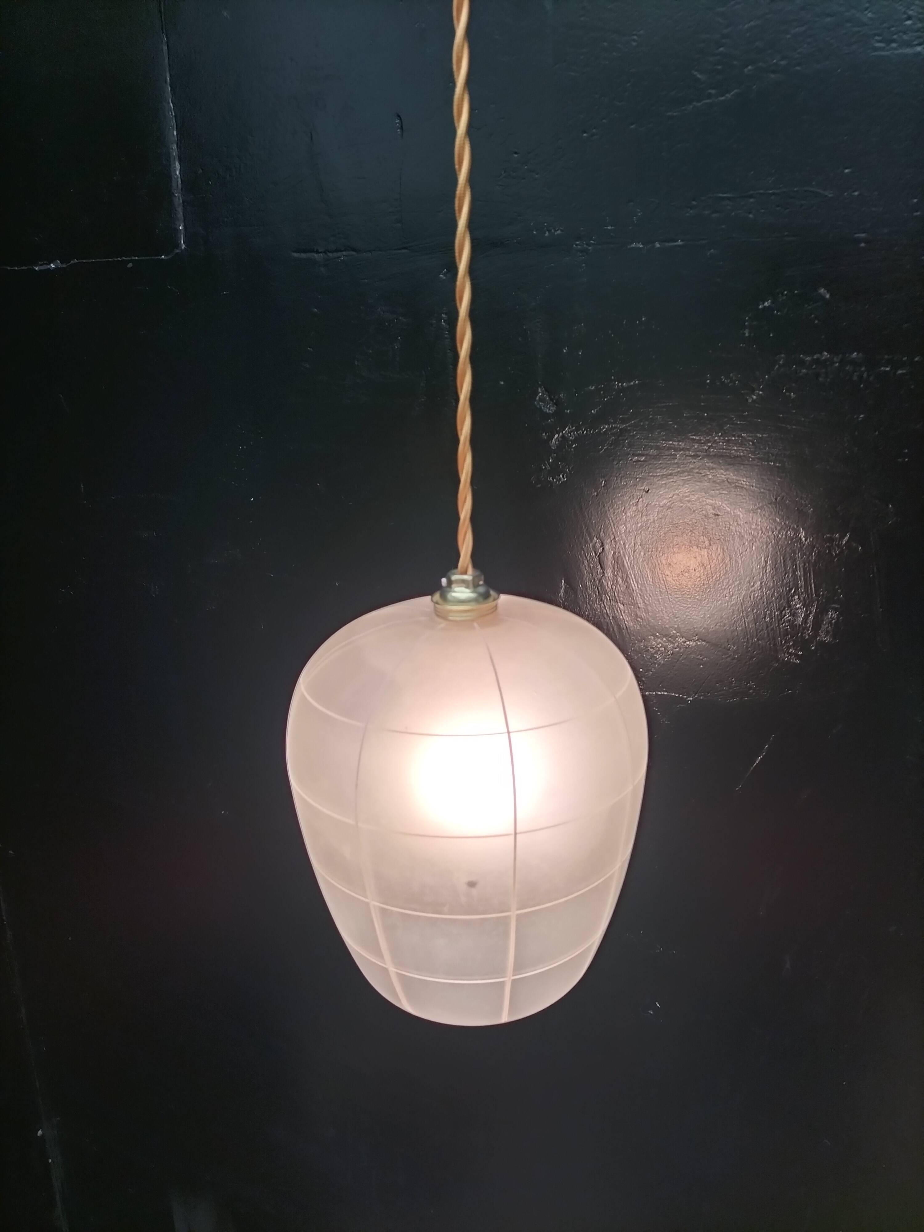 Vintage pendant light