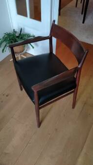 Set table, 5 chairs and 1 armchair - Denmark / Arne Vodder