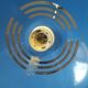 Vintage Space age pendant lampshade