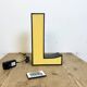 Lettre L Lumineuse Vintage, 1970