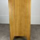 Scandinavian commode with compass legs, 1950s, light oak.