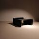 Black Fiberglass Coffee Table by Rosenthal | Germany 1970s
