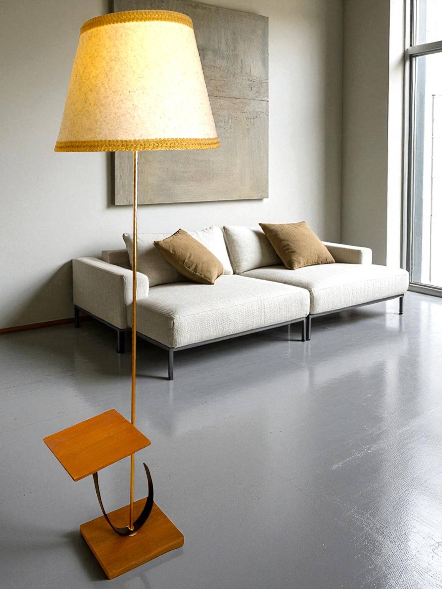 Vintage Scandinavian reading lamp