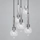 Abo Randers cascade 5 drop lamp for A/S Denmark 1970s