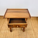 Bedside table with large top