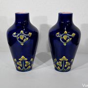 Paire de vases en céramique, art nouveau - 1900