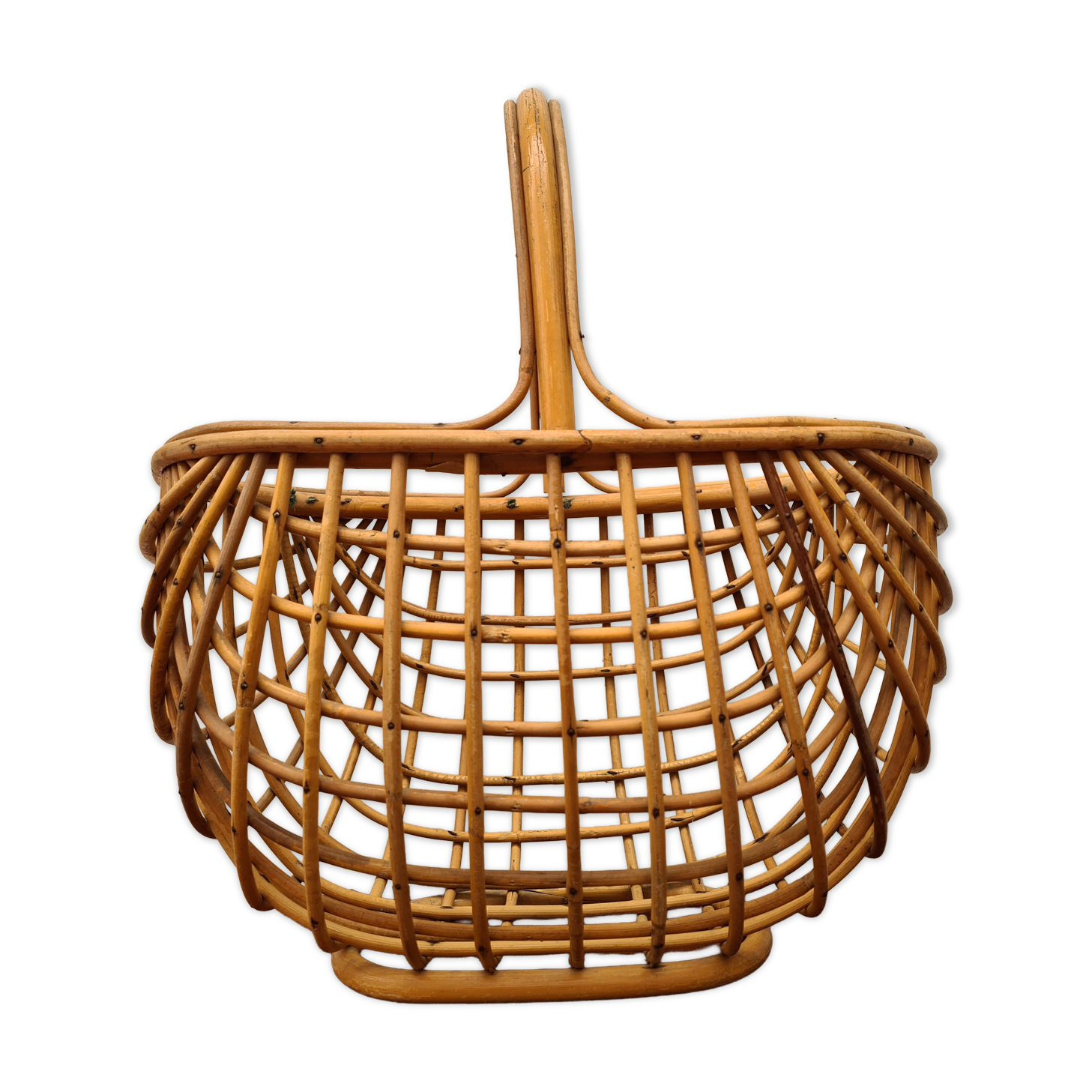 Old bamboo basket, south of France.