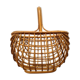 Panier ancien en bambou, sud de la France