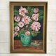 Painting bouquet of peonies