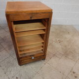 Cabinet in vintage curtain