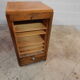 Cabinet in vintage curtain